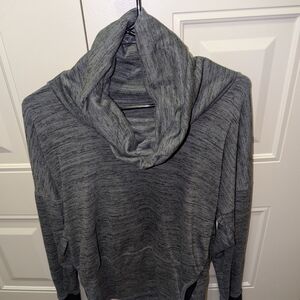 Athena Gray Women's Cowl Neck Sweater